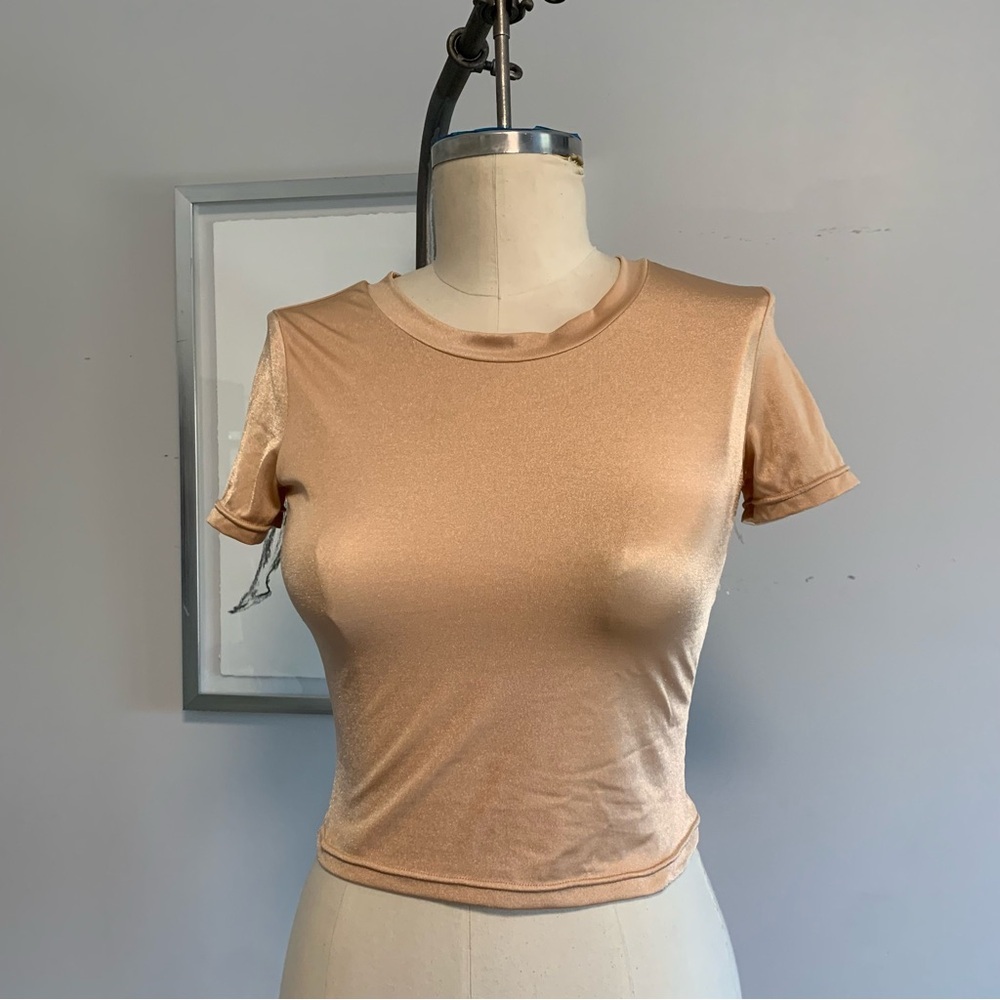 Triumph Elegant Tan Women's Top Medium